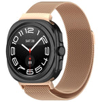 Cinturino per orologio xDfind Milan in acciaio inossidabile magnetico, For Samsung Galaxy Watch Ultra 47mm / Ultra 2025