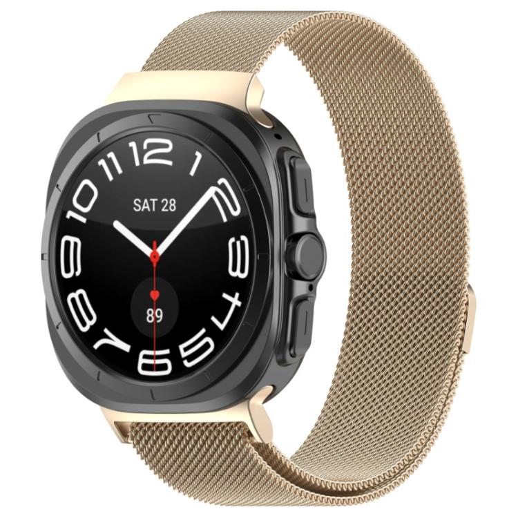 Cinturino per orologio xDfind Milan in acciaio inossidabile magnetico, For Samsung Galaxy Watch Ultra 47mm / Ultra 2025