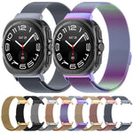 Cinturino per orologio xDfind Milan in acciaio inossidabile magnetico, For Samsung Galaxy Watch Ultra 47mm / Ultra 2025