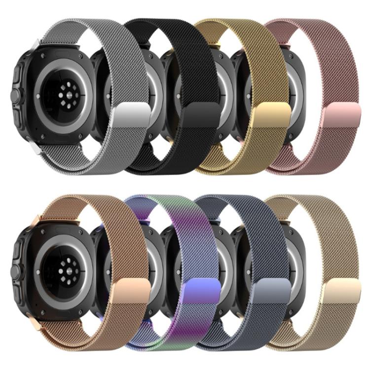 Cinturino per orologio xDfind Milan in acciaio inossidabile magnetico, For Samsung Galaxy Watch Ultra 47mm / Ultra 2025
