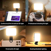 W80 Luce Portatile Magnetica Multifunzione RGB 3 Colori