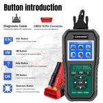 Strumento di diagnosi OBD2 per auto KONNWEI KW470 con schermo a colori da 2,8 pollici per Ford, KW470