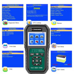 Strumento di diagnosi OBD2 per auto KONNWEI KW470 con schermo a colori da 2,8 pollici per Ford, KW470