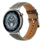 Cinturino per orologio xDfind Flat Crazy Horse in pelle con fibbia ad ardiglione, 20mm, 22mm