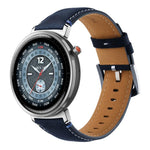 Cinturino per orologio xDfind Flat Crazy Horse in pelle con fibbia ad ardiglione, 20mm, 22mm