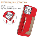 Custodia portafoglio magnetica con cerniera per iPhone 13 Pro Max