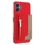 Portafoglio magnetico orizzontale con cerniera, custodia per telefono RFID MagSafe, For Samsung Galaxy A06, For Samsung Galaxy A56, For Samsung Galaxy A26, For Samsung Galaxy A36