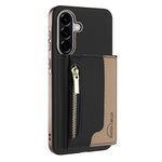 Portafoglio magnetico orizzontale con cerniera, custodia per telefono RFID MagSafe, For Samsung Galaxy A06, For Samsung Galaxy A56, For Samsung Galaxy A26, For Samsung Galaxy A36