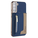 Portafoglio magnetico orizzontale con cerniera, custodia per telefono RFID MagSafe, For Samsung Galaxy S25 5G, For Samsung Galaxy S25+ 5G, For Samsung Galaxy S25 Ultra 5G, For Samsung Galaxy S24 FE 5G