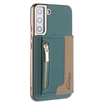 Portafoglio magnetico orizzontale con cerniera, custodia per telefono RFID MagSafe, For Samsung Galaxy S25 5G, For Samsung Galaxy S25+ 5G, For Samsung Galaxy S25 Ultra 5G, For Samsung Galaxy S24 FE 5G