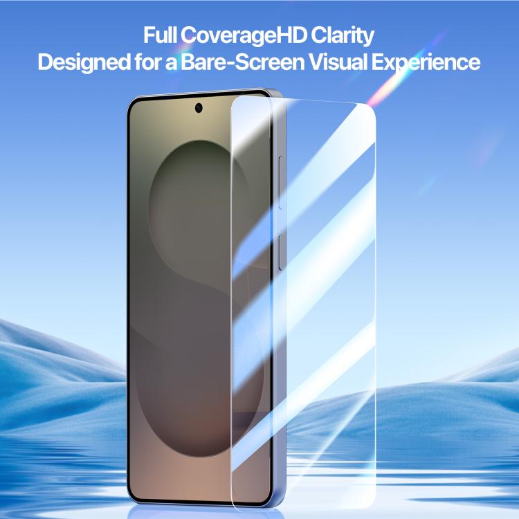 Pellicola protettiva in vetro temperato 2.5D HD completamente trasparente per schermo della serie DUX DUCIS Roga, con sistema di rimozione della polvere e confezione a rapido fissaggio., For Samsung Galaxy S26+ 5G, For Samsung Galaxy S26 Ultra 5G      ...