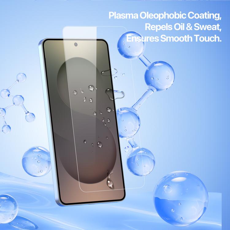 Pellicola protettiva in vetro temperato 2.5D HD completamente trasparente per schermo della serie DUX DUCIS Roga, con sistema di rimozione della polvere e confezione a rapido fissaggio., For Samsung Galaxy S26+ 5G, For Samsung Galaxy S26 Ultra 5G      ...