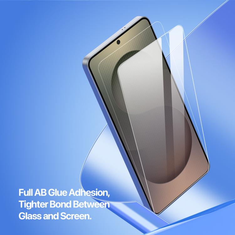 Pellicola protettiva in vetro temperato 2.5D HD completamente trasparente per schermo della serie DUX DUCIS Roga, con sistema di rimozione della polvere e confezione a rapido fissaggio., For Samsung Galaxy S26+ 5G, For Samsung Galaxy S26 Ultra 5G      ...