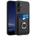 Custodia per telefono con porta carte Ring R20, For Samsung Galaxy M56 5G, For Samsung Galaxy M16 5G / F16 5G, For Samsung Galaxy M06 5G / F06 5G