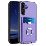Custodia per telefono con porta carte Ring R20, For Samsung Galaxy M56 5G, For Samsung Galaxy M16 5G / F16 5G, For Samsung Galaxy M06 5G / F06 5G