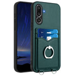 Custodia per telefono con porta carte Ring R20, For Samsung Galaxy M56 5G, For Samsung Galaxy M16 5G / F16 5G, For Samsung Galaxy M06 5G / F06 5G