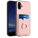 Custodia per telefono con porta carte Ring R20, For Samsung Galaxy M56 5G, For Samsung Galaxy M16 5G / F16 5G, For Samsung Galaxy M06 5G / F06 5G