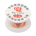 Filo conduttore per saldatura di circuiti stampati isolati BGA, 0.01mm, 0.02mm