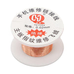Filo conduttore per saldatura di circuiti stampati isolati BGA, 0.01mm, 0.02mm