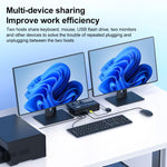 FJGEAR FJ-8K202DB 8K 60Hz DP Monitor KVM Switch, FJ-8K202DB, US Plug, FJ-8K202DB, EU Plug, FJ-8K202DB, UK Plug