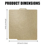 Piatto di costruzione 3D 257mm per Bambu Lab A1