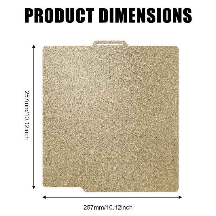Piatto di costruzione 3D 257mm per Bambu Lab A1
