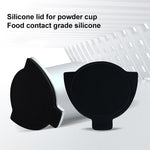 Manico per macchina da caffè, misurino dosatore per caffè in polvere con rivestimento in silicone per Breville serie 8., Powder Feeder (Sliver), Powder Feeder (Black)