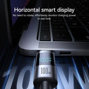 JOYROOM S-A16 Pro Prism Series 100W Digital Display Type-C Fast Charging Data Cable, Length: 1.2m, Type-C