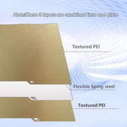 Piastra di costruzione per stampante 3D in acciaio armonico per ANYCUBIC, 268x256 mm, Gold / PEI Coating, Black / PEI Coating, PEI Coating + PET Carbon Fiber Film, PEI Coating + PEO Diamond Film, PEI Coating + PEY Starry Film, PEI Coating + PEI Film   ...