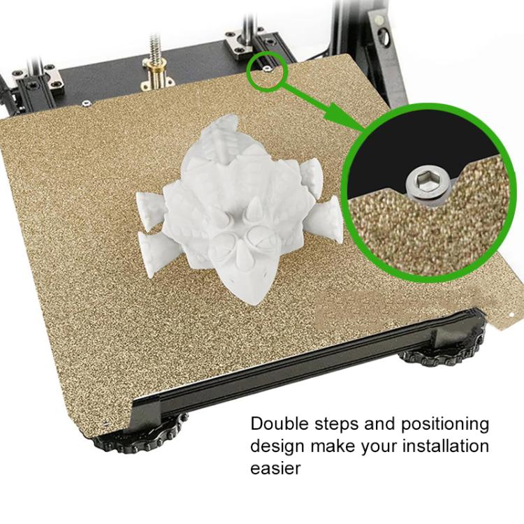 Piastra costruzione acciaio 235x235 mm per Creality Ender-5 S1