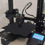 Piastra di costruzione per stampante 3D a doppia faccia in PET, fibra di carbonio, PEO, pellicola diamantata, 220x220mm, 235x235mm, 257x257mm, 300x300mm, 310x315mm, 355x355mm, 377x370mm