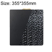 Piastra di costruzione per stampante 3D a doppia faccia in PET, fibra di carbonio, PEO, pellicola diamantata, 220x220mm, 235x235mm, 257x257mm, 300x300mm, 310x315mm, 355x355mm, 377x370mm