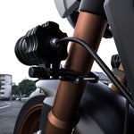 CS-1090A1 Staffa di fissaggio del riflettore del dispositivo di assorbimento degli urti del paraurti modificato per moto, Spotlight Fixing Bracket