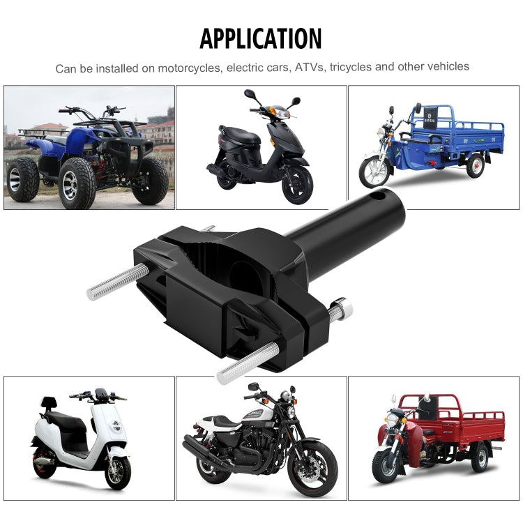 CS-1090A1 Staffa di fissaggio del riflettore del dispositivo di assorbimento degli urti del paraurti modificato per moto, Spotlight Fixing Bracket