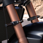 CS-1090A1 Staffa di fissaggio del riflettore del dispositivo di assorbimento degli urti del paraurti modificato per moto, Spotlight Fixing Bracket