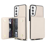 Portafoglio a tracolla con doppia fibbia, retro RFID e custodia in pelle per telefono., For Samsung Galaxy S21 5G, For Samsung Galaxy S21+ 5G, For Samsung Galaxy S21 Ultra 5G