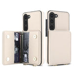 Portafoglio a tracolla con doppia fibbia, retro RFID e custodia in pelle per telefono., For Samsung Galaxy S23+ 5G, For Samsung Galaxy S23 5G, For Samsung Galaxy S22 Ultra 5G