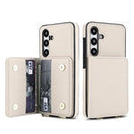 Portafoglio a tracolla con doppia fibbia, retro RFID e custodia in pelle per telefono., For Samsung Galaxy S24+ 5G, For Samsung Galaxy S24 5G, For Samsung Galaxy S23 Ultra 5G