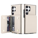 Portafoglio a tracolla con doppia fibbia, retro RFID e custodia in pelle per telefono., For Samsung Galaxy S25 Ultra 5G, For Samsung Galaxy S24 FE 5G, For Samsung Galaxy S24 Ultra 5G