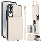Portafoglio a tracolla con doppia fibbia, retro RFID e custodia in pelle per telefono., For Samsung Galaxy S25 Edge 5G, For Samsung Galaxy S25 5G, For Samsung Galaxy S25+ 5G