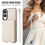 Portafoglio a tracolla con doppia fibbia, retro RFID e custodia in pelle per telefono., For Samsung Galaxy S25 Edge 5G, For Samsung Galaxy S25 5G, For Samsung Galaxy S25+ 5G