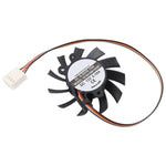 Ventola di raffreddamento SEEWO SC6010M12VSF DC12V 0.18A 4 pin, 4Pin Fan blade diameter 55mm