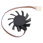 Ventola di raffreddamento SEEWO SC6010M12VSF DC12V 0.18A 4 pin, 4Pin Fan blade diameter 55mm