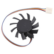 For SEEWO SC6010M12VSF DC12V 0.18A 4Pin Cooling Fan, 4Pin Fan blade diameter 55mm