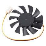 Ventola di raffreddamento SEEWO SC7010M12VSF DC12V 0.18A 3 pin, 3Pin Fan blade diameter 65mm