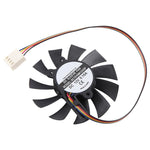 Ventola di raffreddamento SEEWO SC7010M12VSF DC12V 0.18A 4 pin, 4Pin Fan blade diameter 65mm