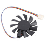 Ventola di raffreddamento SEEWO SC7010M12VSF DC12V 0.18A 4 pin, 4Pin Fan blade diameter 65mm