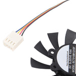 Ventola di raffreddamento SEEWO SC7010M12VSF DC12V 0.18A 4 pin, 4Pin Fan blade diameter 65mm
