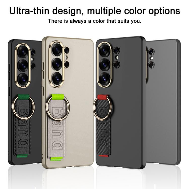 Custodia per telefono GKK ultra sottile con cinturino laterale, penna non inclusa., For Samsung Galaxy S26 Ultra 5G, For Samsung Galaxy S25 Ultra 5G