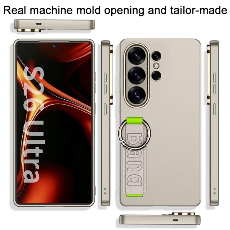 Custodia per telefono GKK ultra sottile con cinturino laterale, penna non inclusa., For Samsung Galaxy S26 Ultra 5G, For Samsung Galaxy S25 Ultra 5G